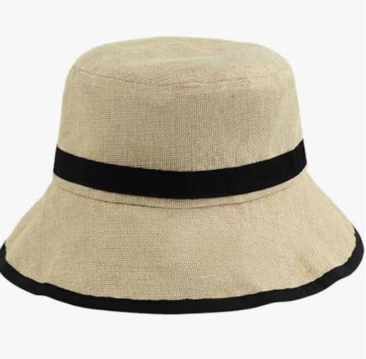 Лятна шапка тип Идиотка Zylioo с UV защита UPF50+, Ленена структура, Размер L/XL/XXL
