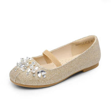 Официални блестящи обувки за момиче DREAM PAIRS, Златни, EU 35