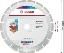 Диамантен диск Bosch Professional Universal, 230 мм