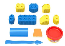 Конструктор с пластелин Play-Doh Blocks (Основен комплект, 11 части)