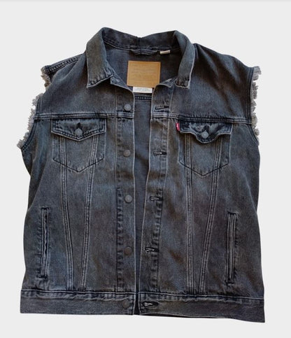 Мъжки дънков елек Levi's Relaxed Fit Trucker Vest