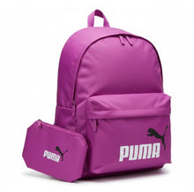 Ученическа раница с несесер Puma Phase Set, Лилава