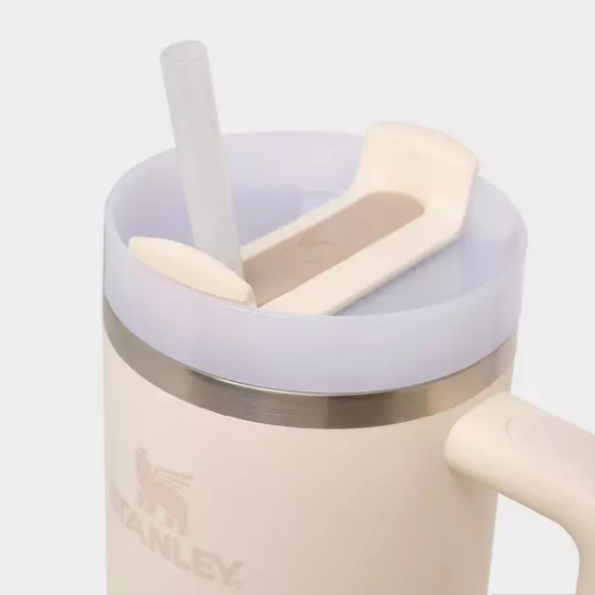 Термочаша Stanley Quencher H2.0 FlowState, 1.18 л, Млечнобяла