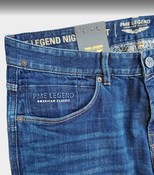 Мъжки дънки PME Legend Nightflight Regular Fit, Тъмносин деним