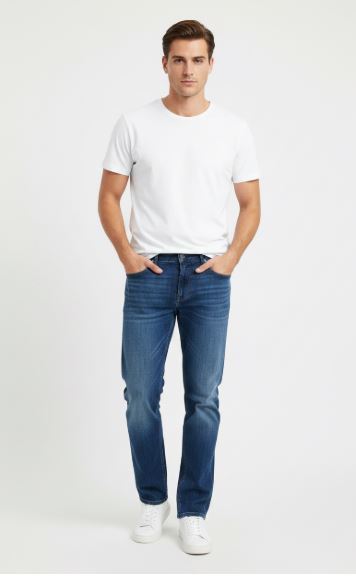 Мъжки дънки PME Legend Nightflight Regular Fit, Тъмносин деним