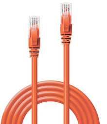 Мрежов пач кабел MicroConnect Cat5e U/UTP RJ45, 3 метра, Оранжев