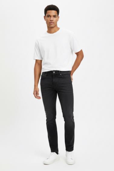 Мъжки дънки Lee Slim Fit MVP, Черен