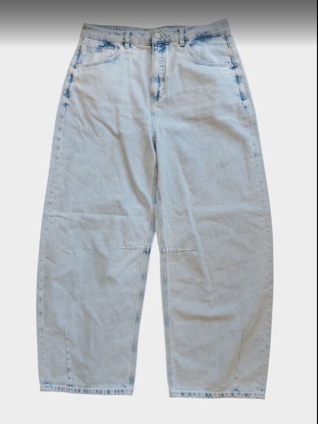 Дамски дънки със свободна кройка Gang Baggy, Средна талия