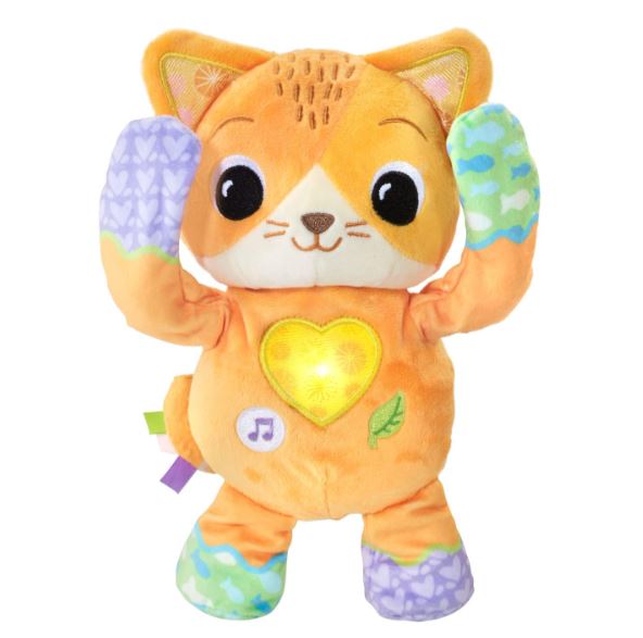Интерактивно плюшено коте VTech Minù Gattino Cucù (Италиански език)