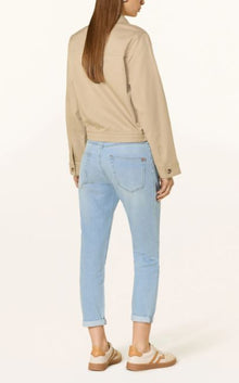 Дамски дънки Herrlicher Shyra Cropped, Светлосин деним