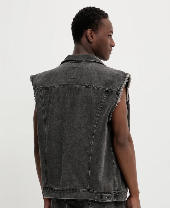 Мъжки дънков елек Levi's Relaxed Fit Trucker Vest