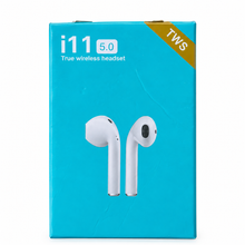 Безжични Bluetooth слушалки i11 TWS със зареждащ кейс