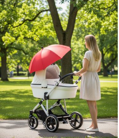 Чадърче за детска количка For-Your-Little-One, Съвместимо с Firstwheels City Elite
