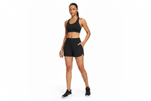 Black Athletic Shorts with Model