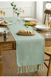 Mint Table Runner