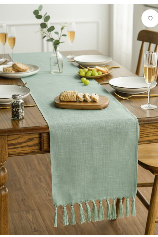 Mint Table Runner