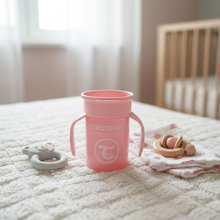 Pink Twistshake nursery lifestyle